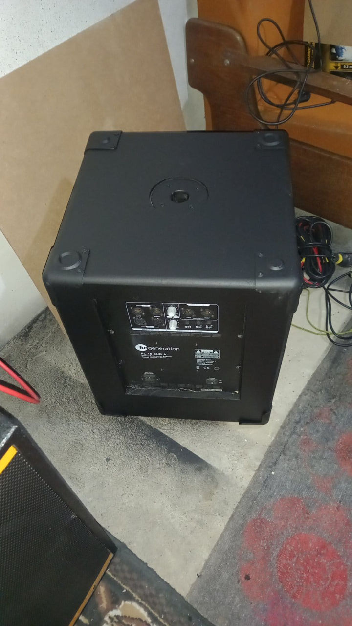 Продам новый активный сабуфер,Subwoofer activ Fun Generation PL 15 Sub ...