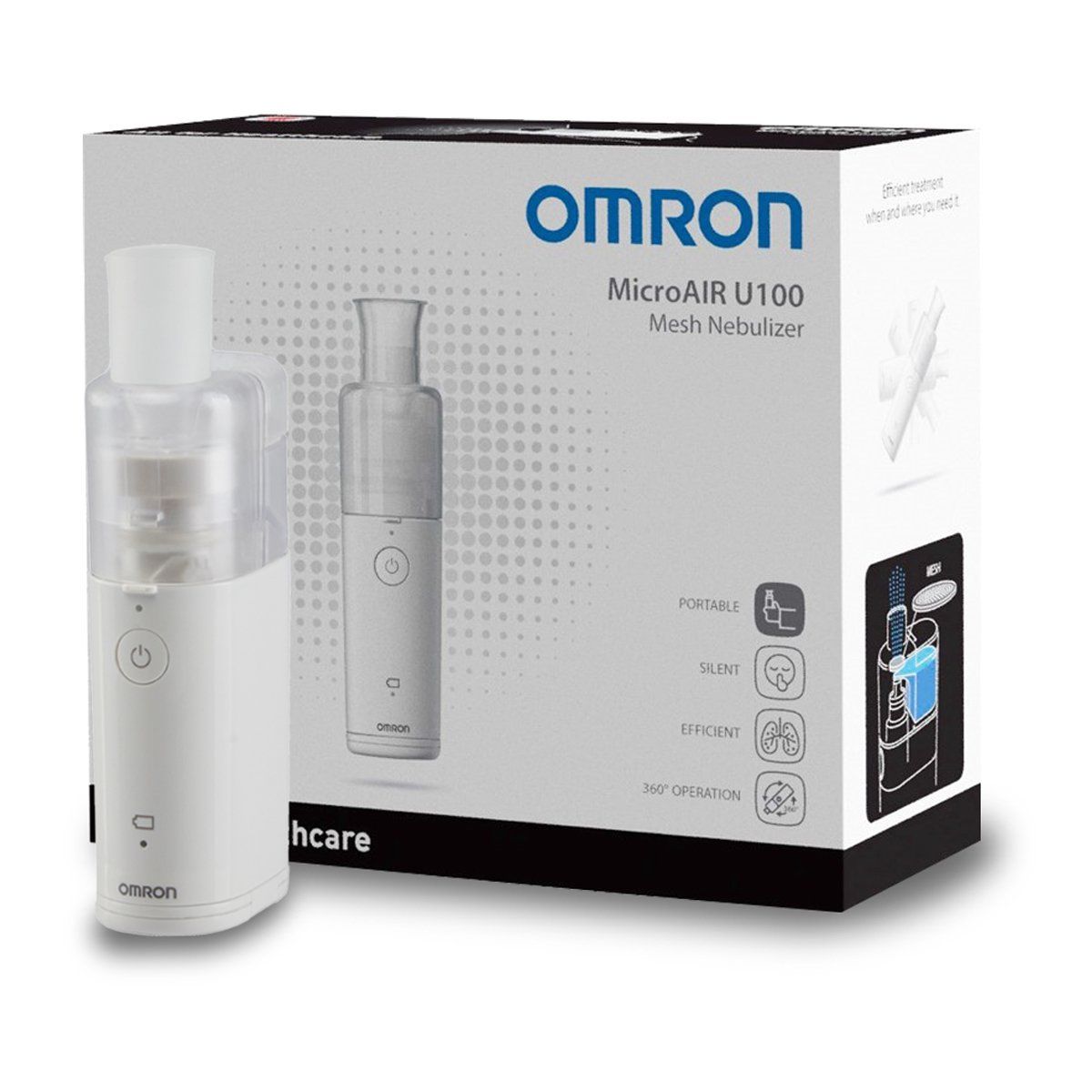Мэш небулайзер от omron microair u100 (mesh neb-u100-e)