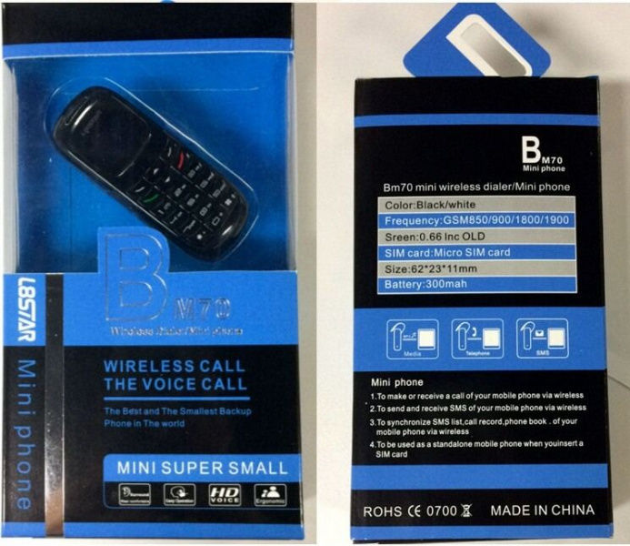 GT-Star, L8Star probabil cele mai mici telefoane din lume