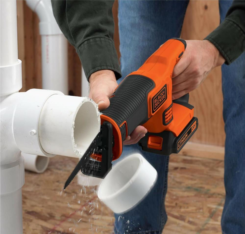 Fierastrau sabie pe acumulator black+decker bdcr18n/сабельная пила black&decker bdcr18n foto 2