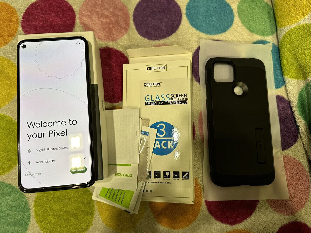 Google Pixel 5a 5G - 128GB - Mostly Black