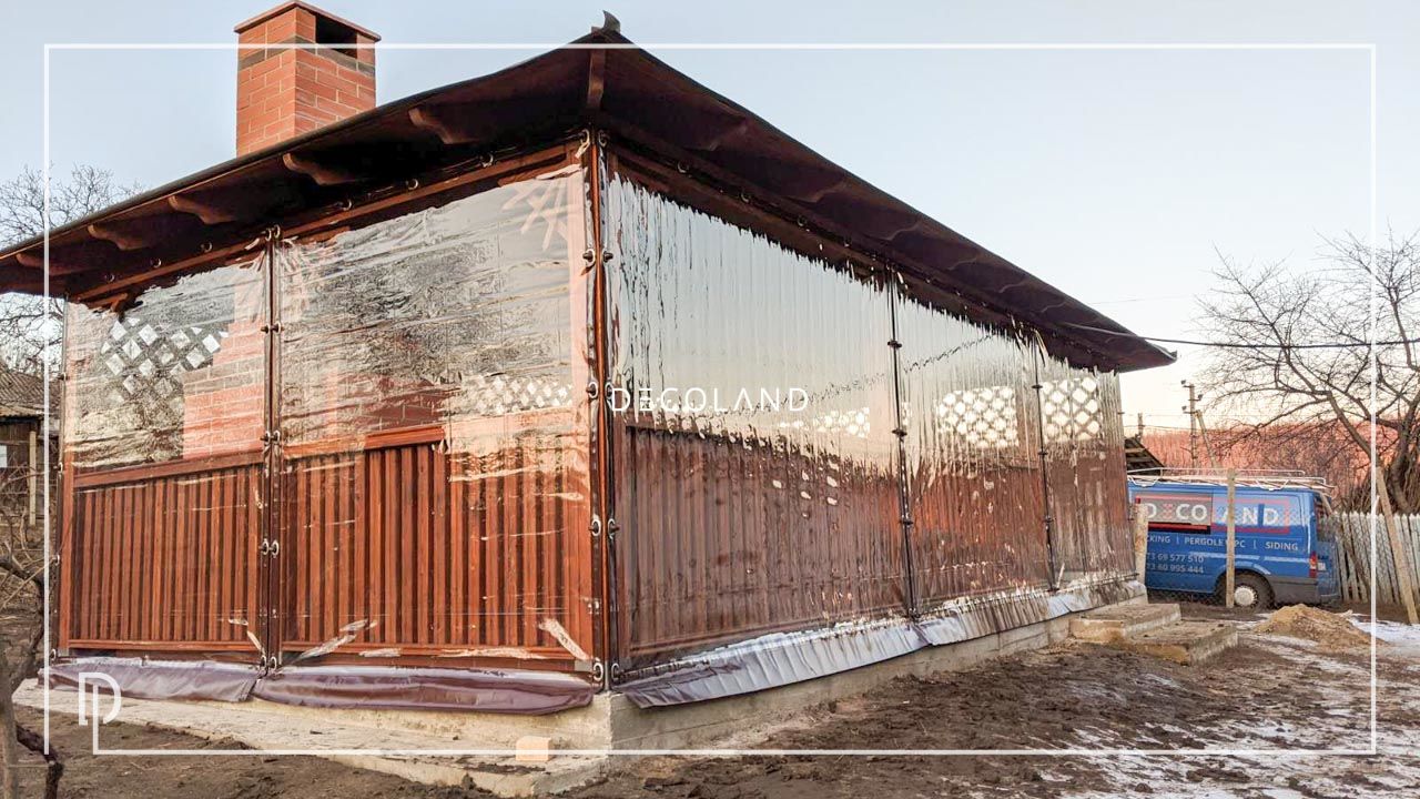 Прозрачные окна ПВХ для беседок, террас, веранды foto 1