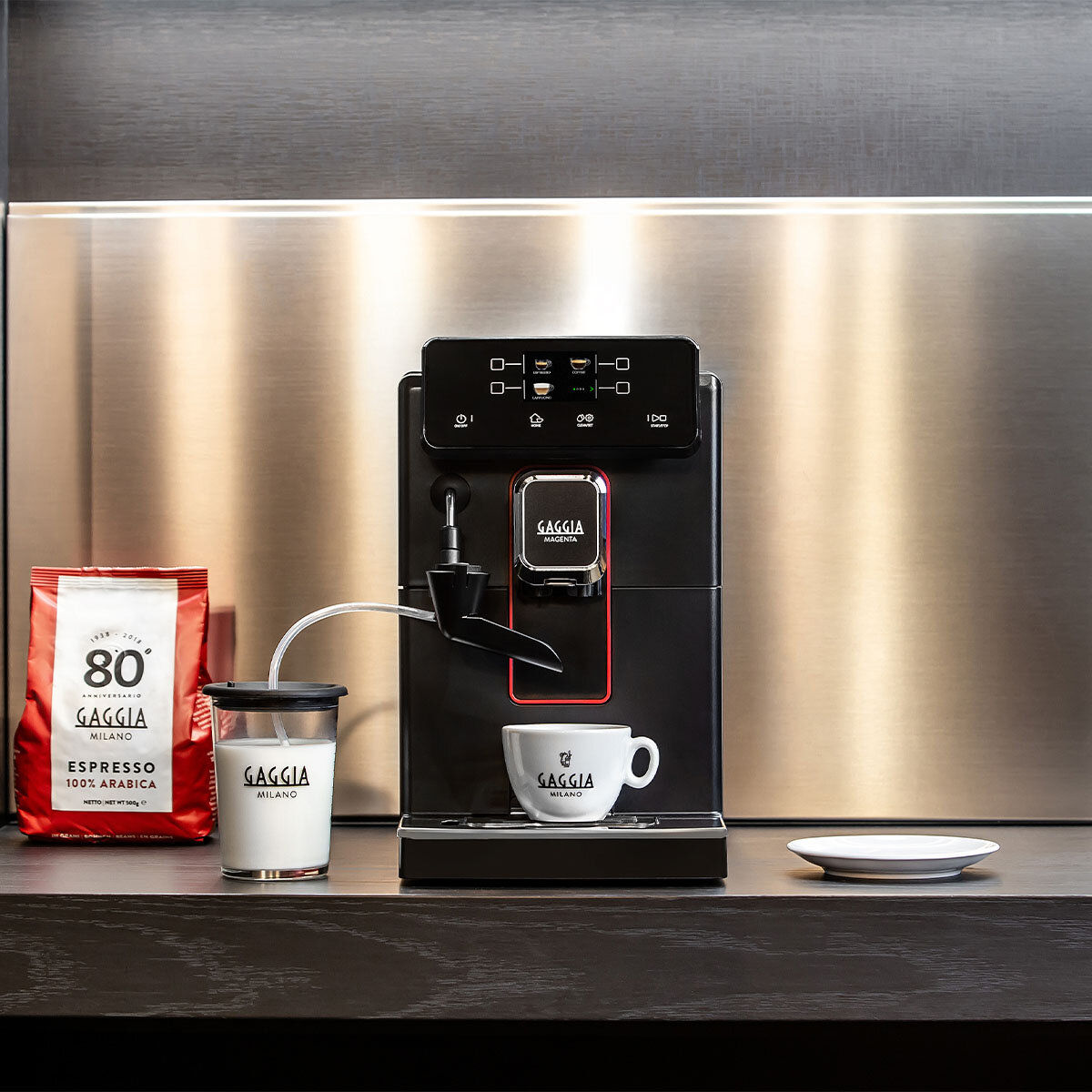 Aparat de Cafea Gaggia Magenta Milk, Boabe și Măcinată foto 4