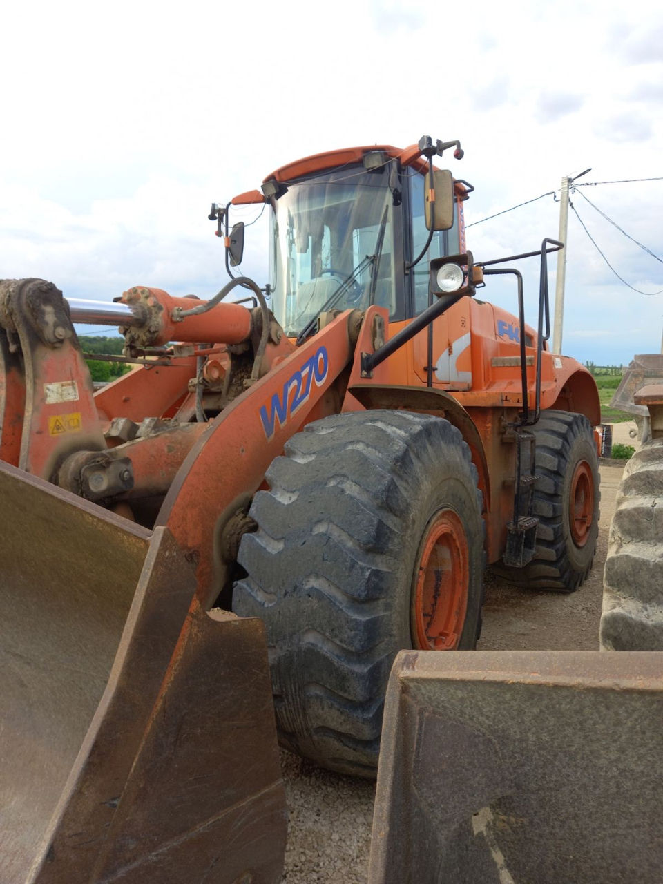 Încărcător frontal Fiat Hitachi . Погрузчик foto 0