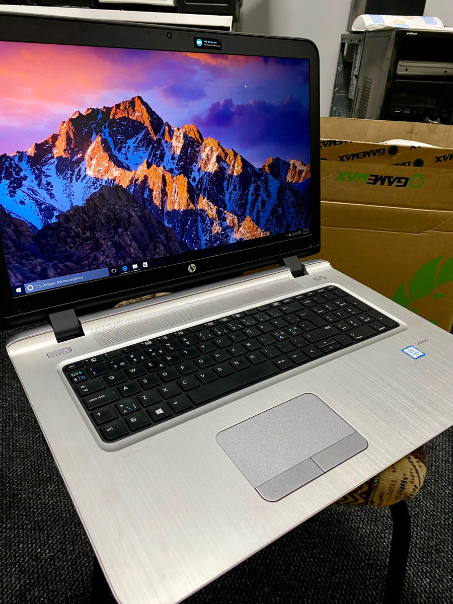 Мощный Ноутбук HP ProBook 17,3 inch / 8GB RAM / 256 GB SSD / video 4GB UHD фото 1