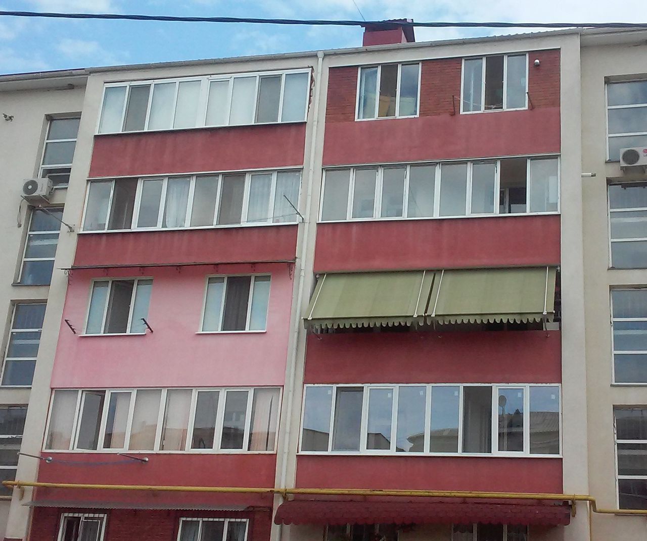 Тент для открытых балконов и лоджий.