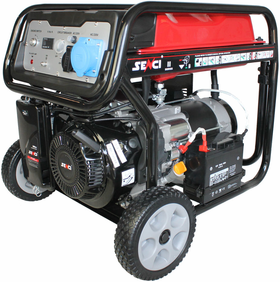 Generator pe benzina practic pentru casa