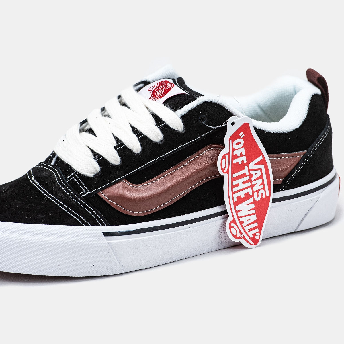 Vans KNU Skool Black/Brown Unisex foto 1