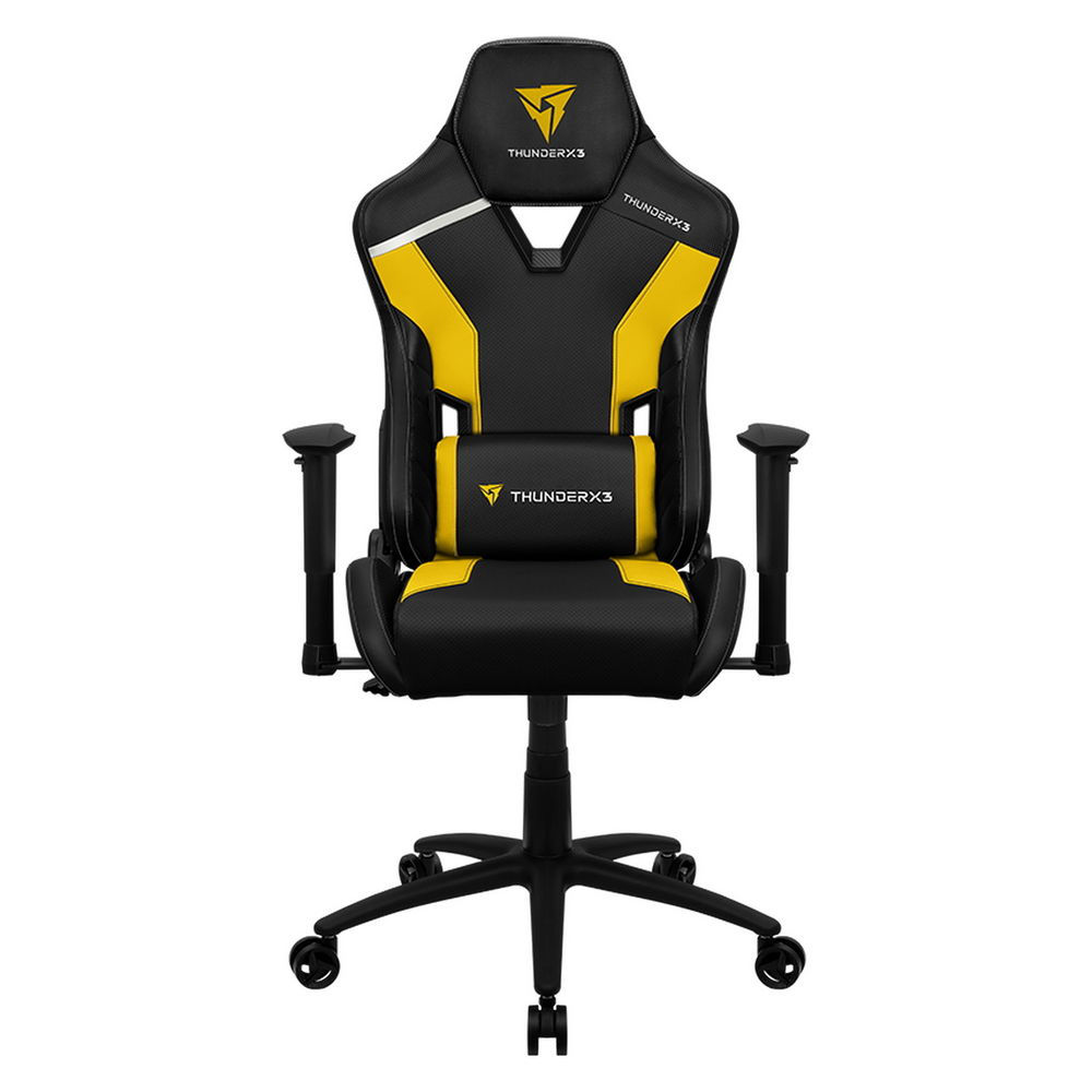 Gaming Chair Thunderx3 Tc3 Black/Bumblebee Yellow, User Max Load Up To 150Kg / Height 165-185Cm foto 8
