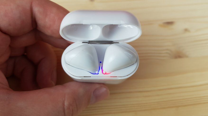Наушники i9s TWS добротный звук и стиль Apple