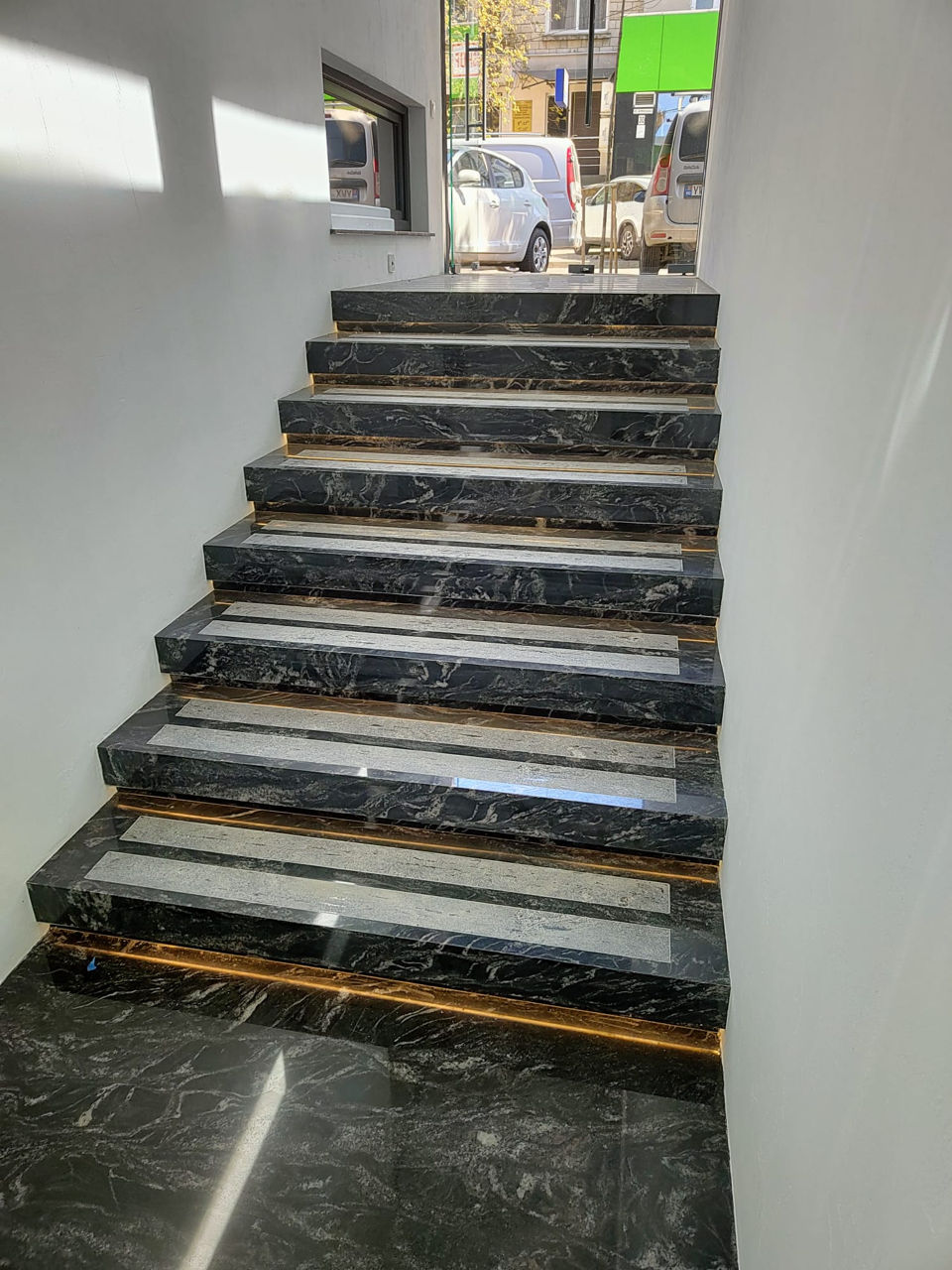 Scari Blat Pervaz din marmura, Granit, Quartz фото 1