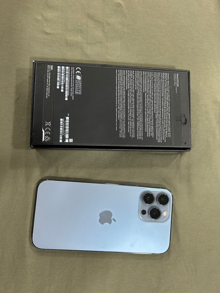 iPhone 13 Pro MAX  Sierra Blue 256GB foto 5