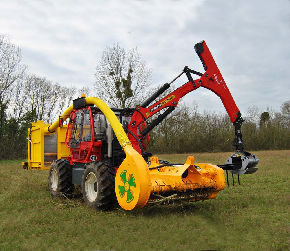 Mulcher (tocator pentru biomasa) serrat foto 2