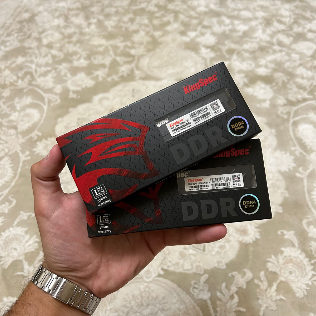DDR5/DDR4 32GB(2X16GB), 16GB(2X8GB) 6000Mhz/6400Mhz/3200Mhz/3600Mhz фото 11