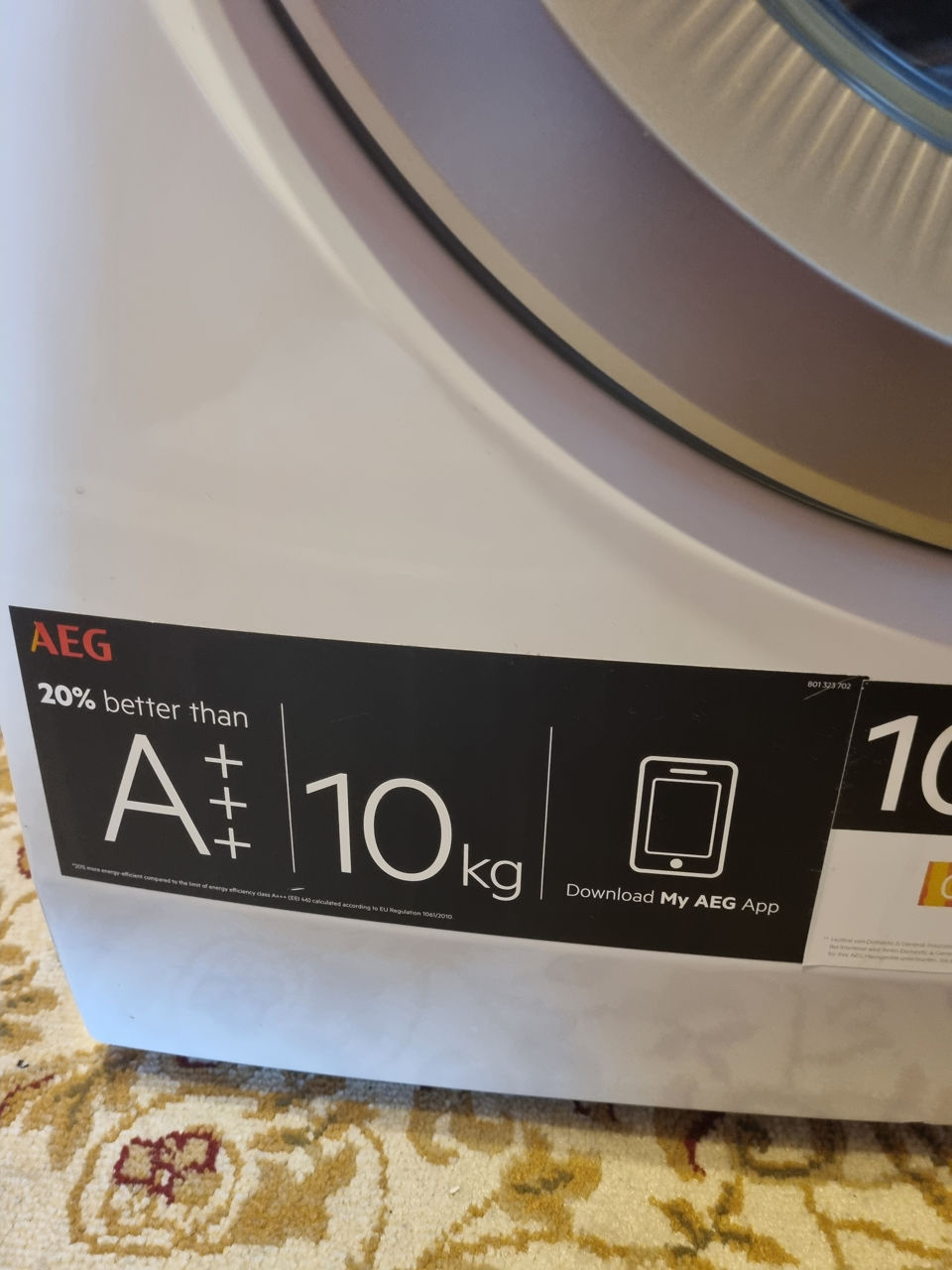 AEG L6FB67400 10KG б/у foto 1