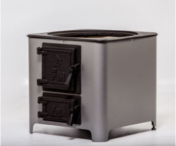 Ansamblu boiler cazan inox 90L, cu focar uși din fontă, Promo!Preț nou:9999 lei foto 1