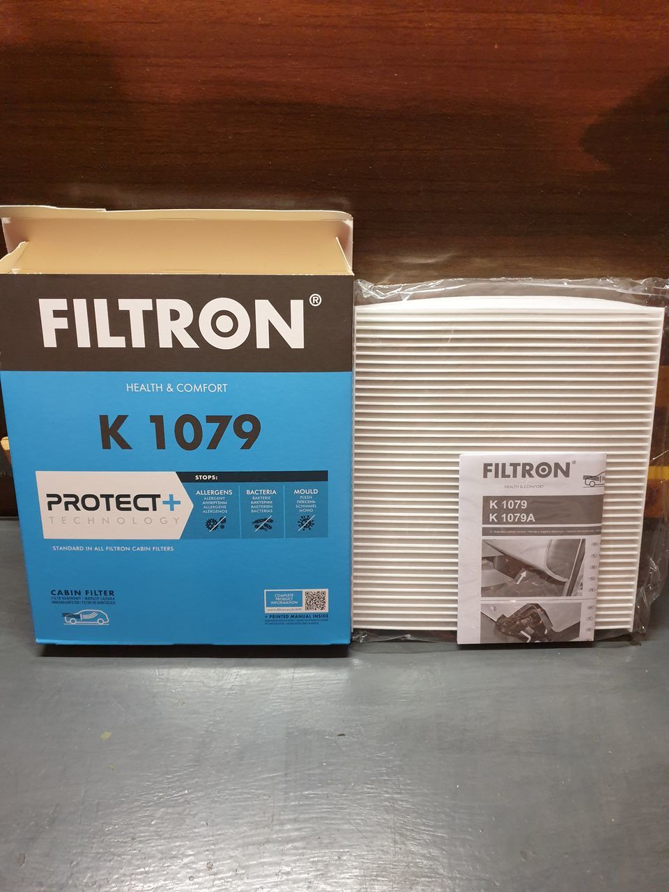 Filtron фильтр салонный k1079.