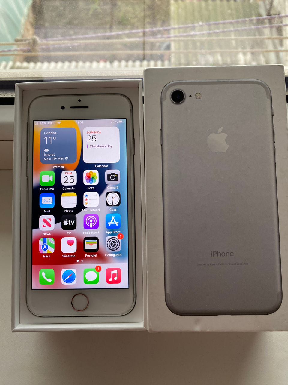 Iphone 7 Silver 128 Gb ideal