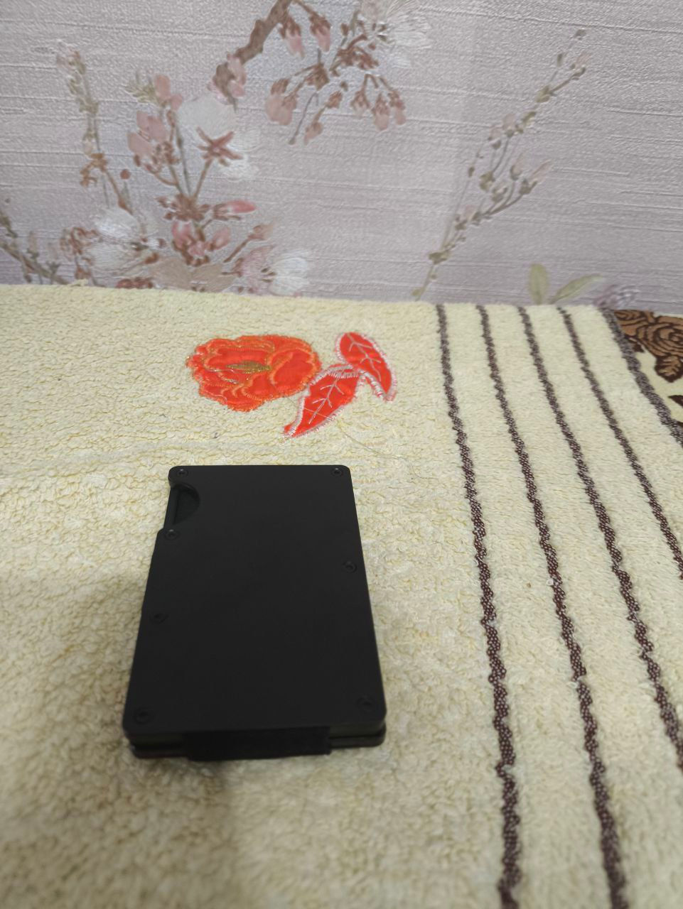 Металлический держатель для кредитных карт Rfid foto 2
