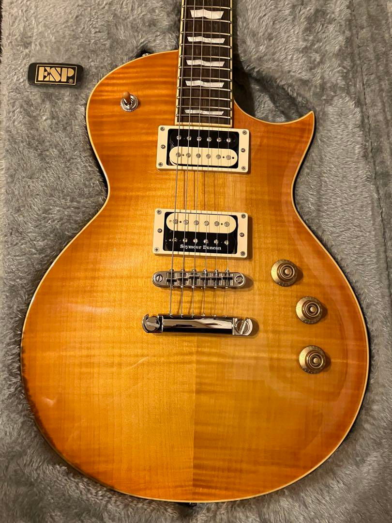 ギター ESP E-II EC FM/EMG Lemon Burst ギター ESP E-II EC FM/EMG Lemon Burst Esp e ii eclipse lemon