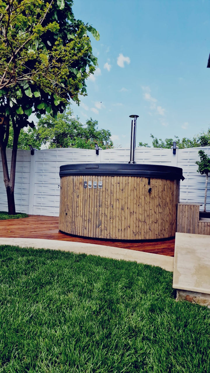 Ciubăr 4-6 tip Jacuzzi cu Hidromasaj. фото 1
