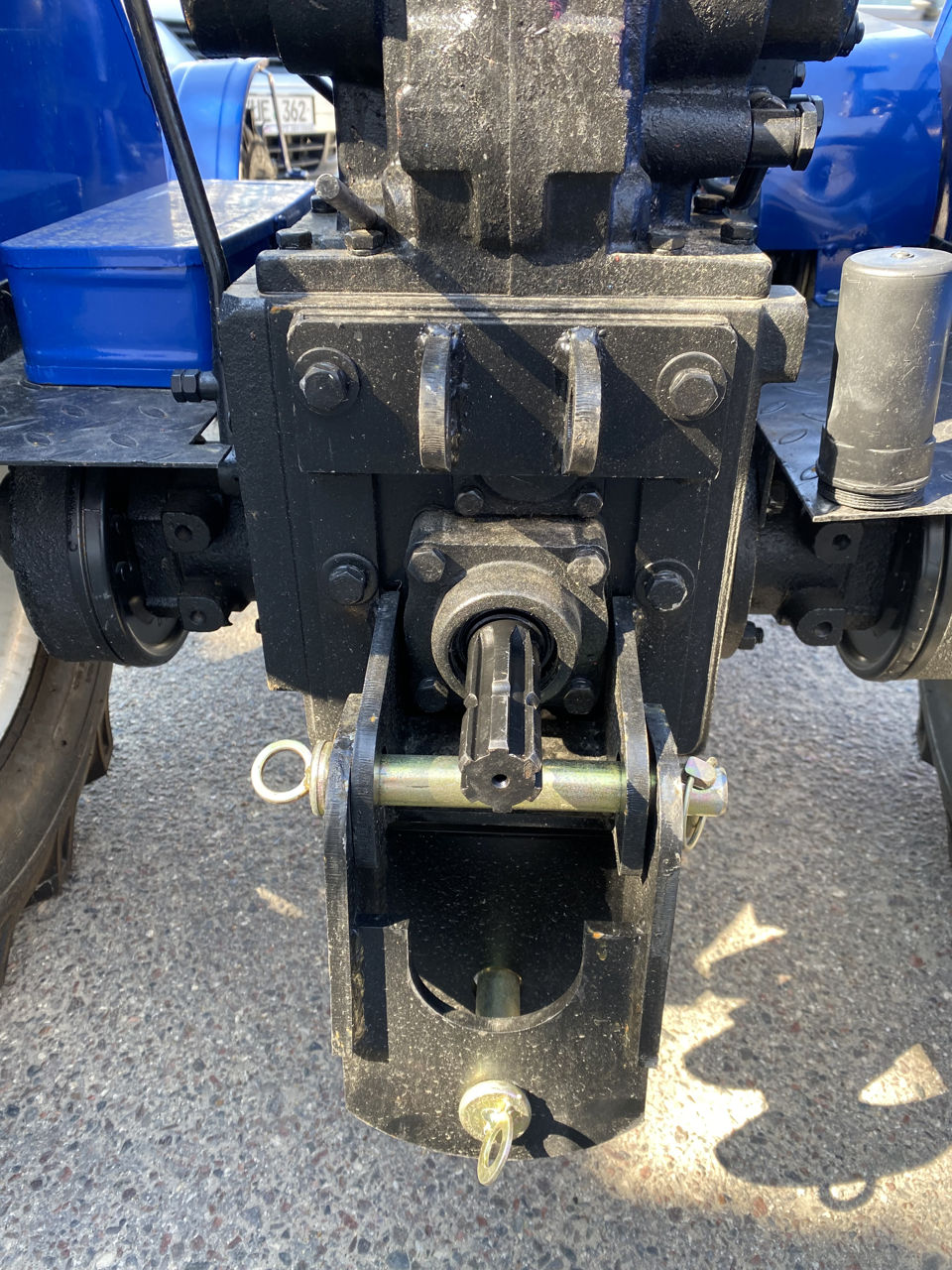 Minitractor Zubr 24cp cardan freza+plug foto 9