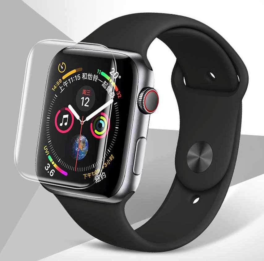 Sticla de protectie pentru Apple Watch - 40mm, 42mm, 44mm, 150 lei foto 2