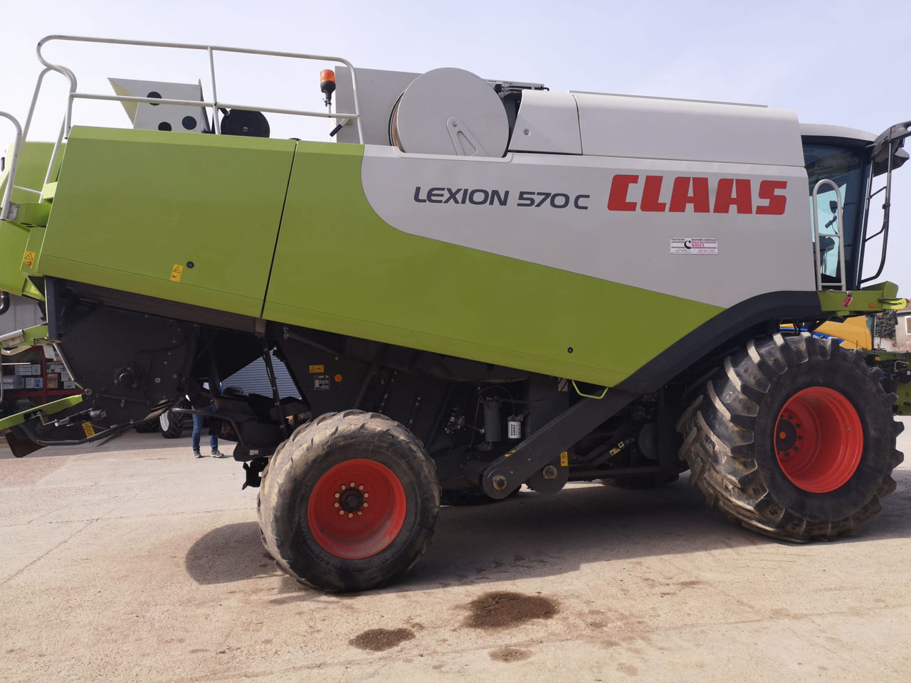 Claas Lexion 570 C/ 2009-stare perfecta foto 4