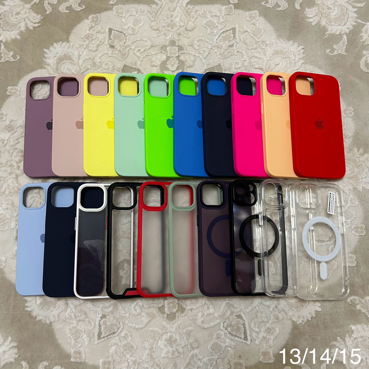 Huse iPhone 16 15 14 13 12 11 Pro Max Plus / MagSafe Case / sticle protecție / чехол для iPhone foto 8