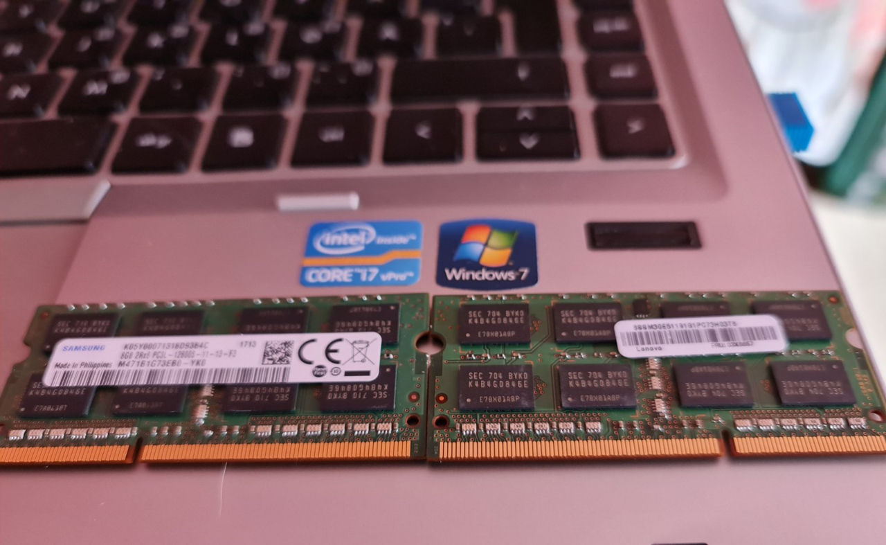 Оперативная память для ноутбука Samsung DDR3 8GB PC3L-12800S 1.35V Original