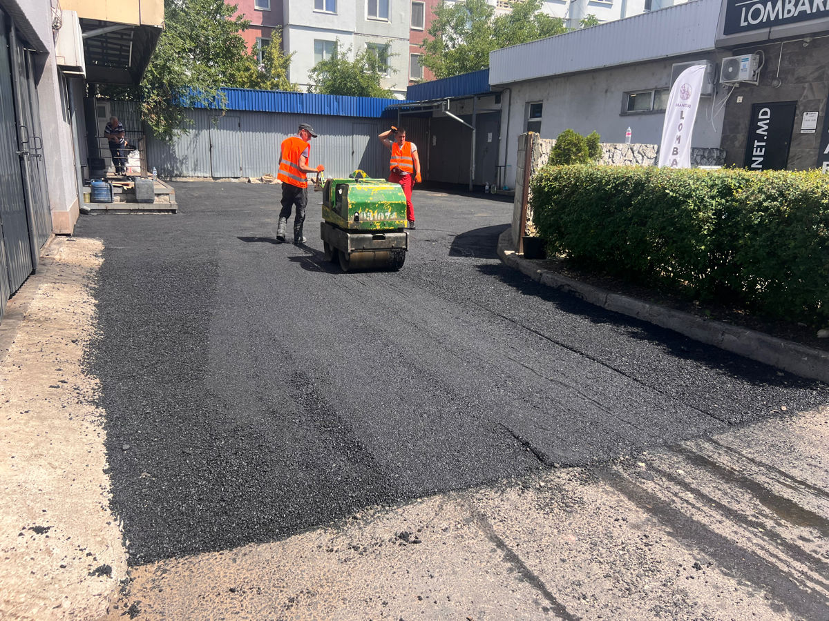 Amenajarea betonui asfaltic foto 6