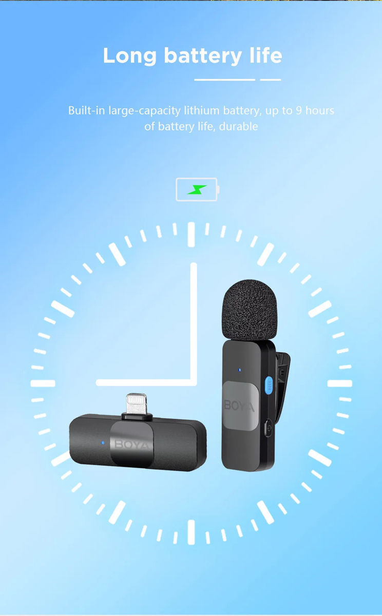 Microfon Boya BY-V20 for iPhone & Android фото 6
