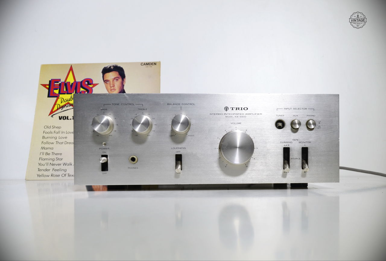 Trio 3300 (Kenwood) Vintage Hi Fi Amplifier - Усилитель с фонокорректором из личной коллекции фото 9