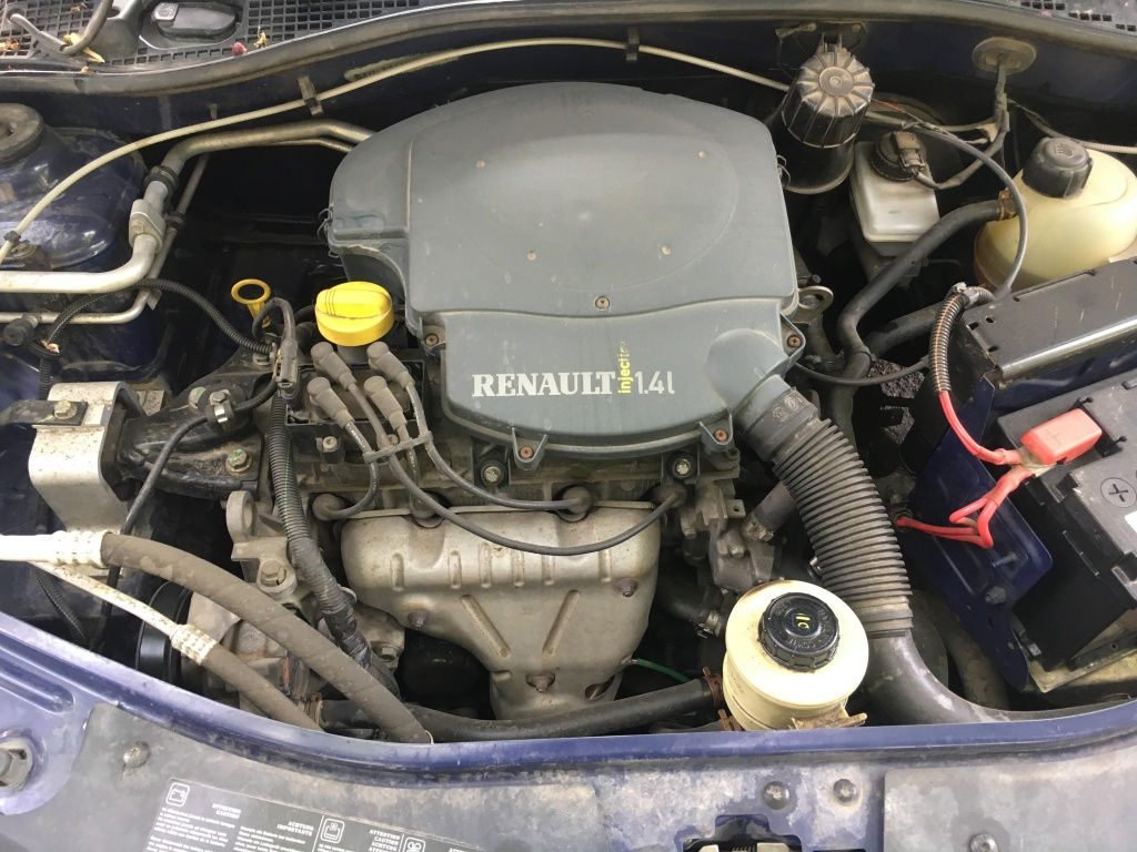 Motor dacia logan 1,4 mpi  фото 0