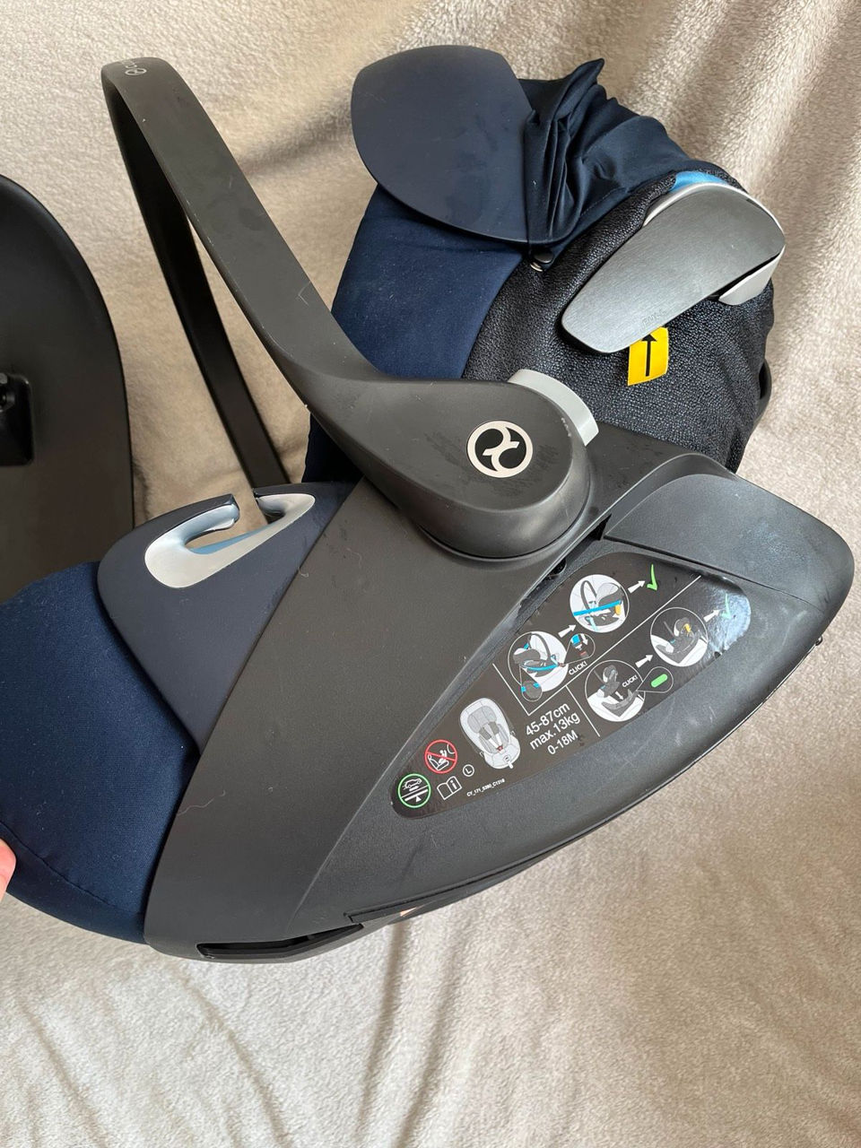 Cybex Cloud Z I-size, Scoica auto 0-13 kg. Автокресло. foto 1