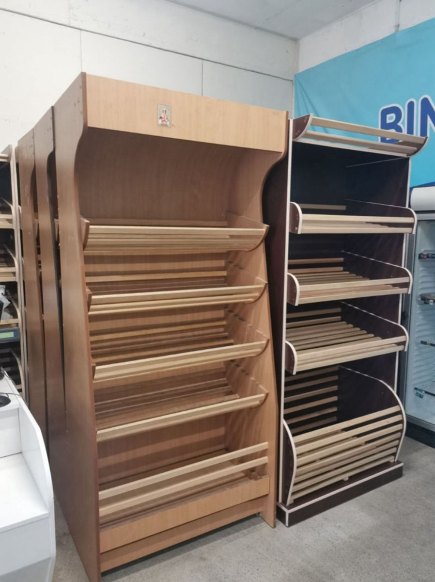 Стеллажи  Полки Vitrine хлеб продукты foto 0