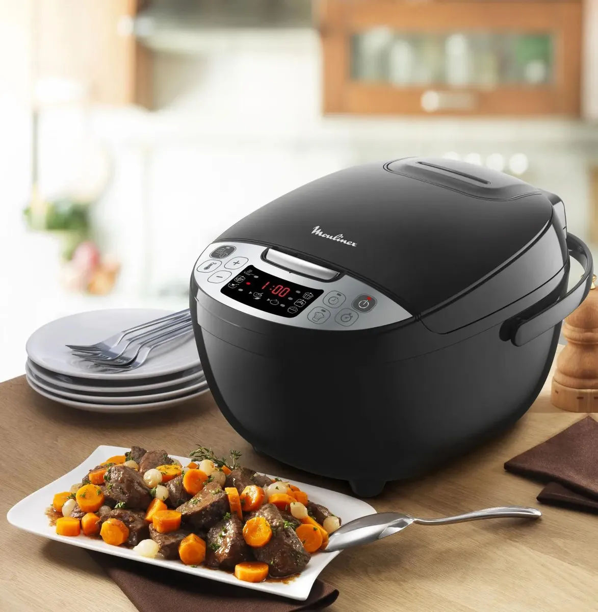 Multicooker Moulinex 750W - Livrare în toată Moldova! foto 0