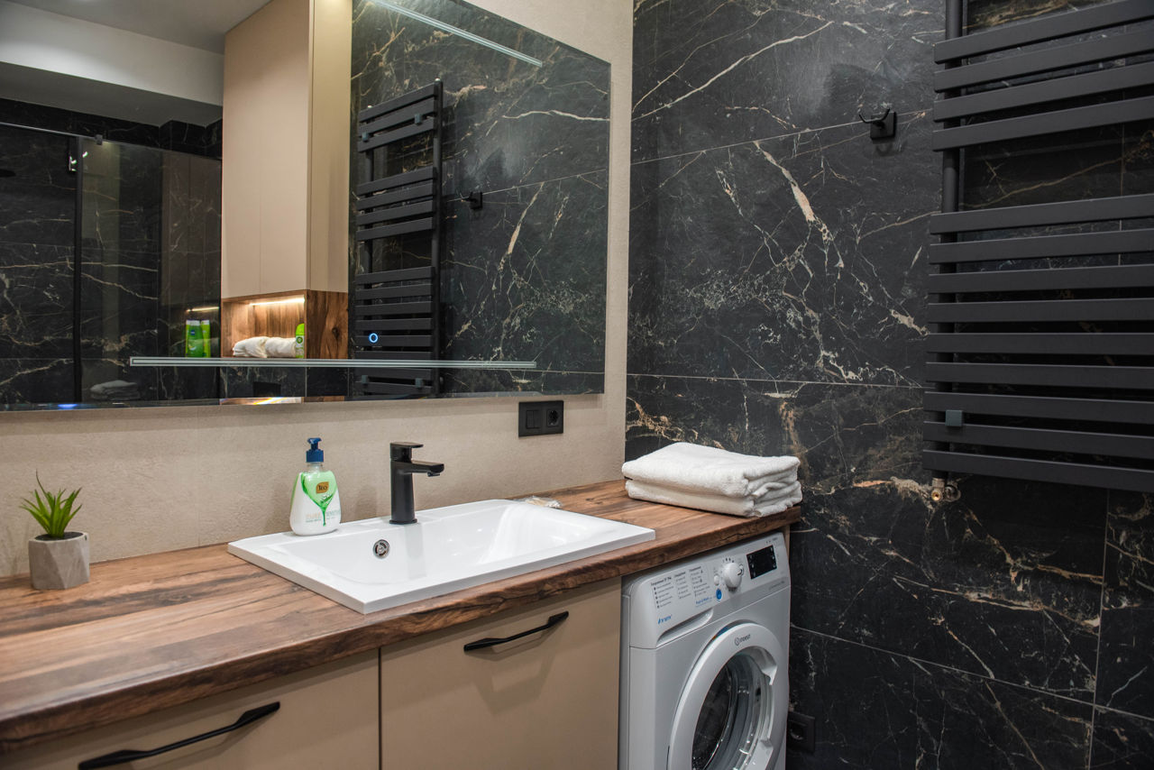 1-комнатная квартира, 52 м², Рышкановка, Кишинёв фото 7