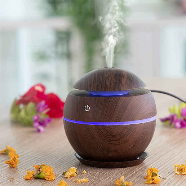 Umidificator de aer,aromaterapie,lampa de veghe Ультразвуковой увлажнитель воздуха с ароматераптей foto 4