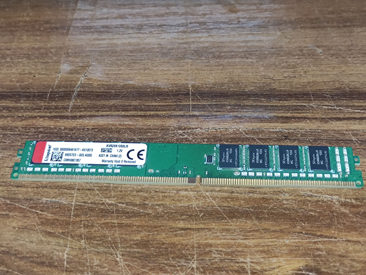 DDR4 Kingston 8GB 2400
