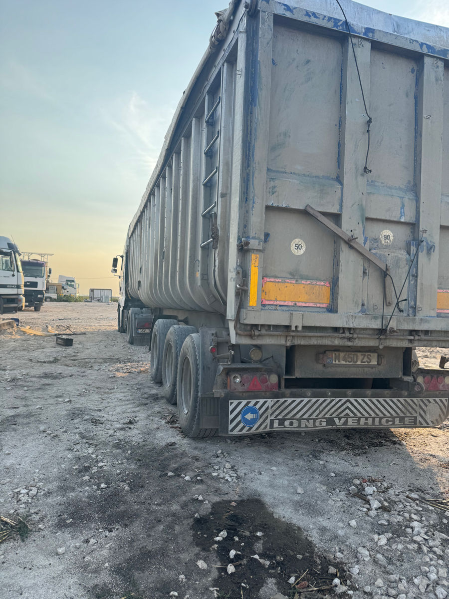 Vin remorcă 60m3 cu Man Tga  фото 6