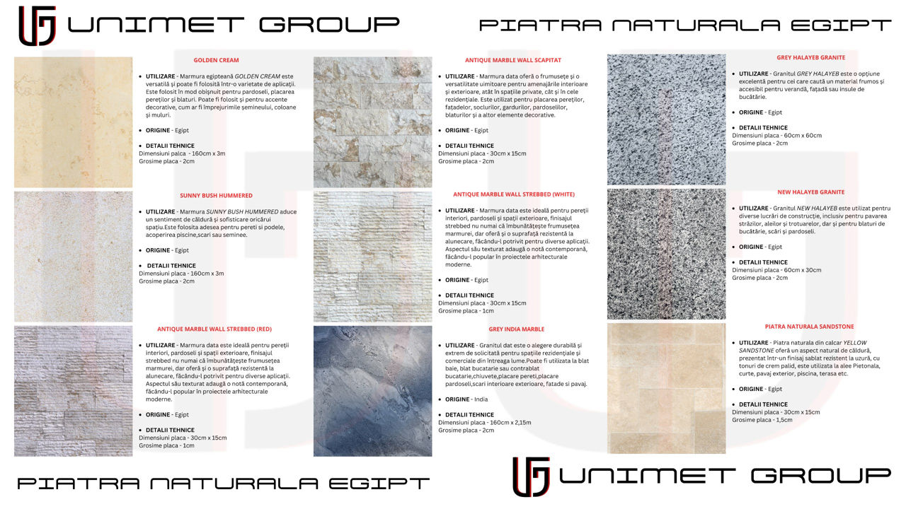 Granit/Marmură Egipteană! stoc limitat! foto 8