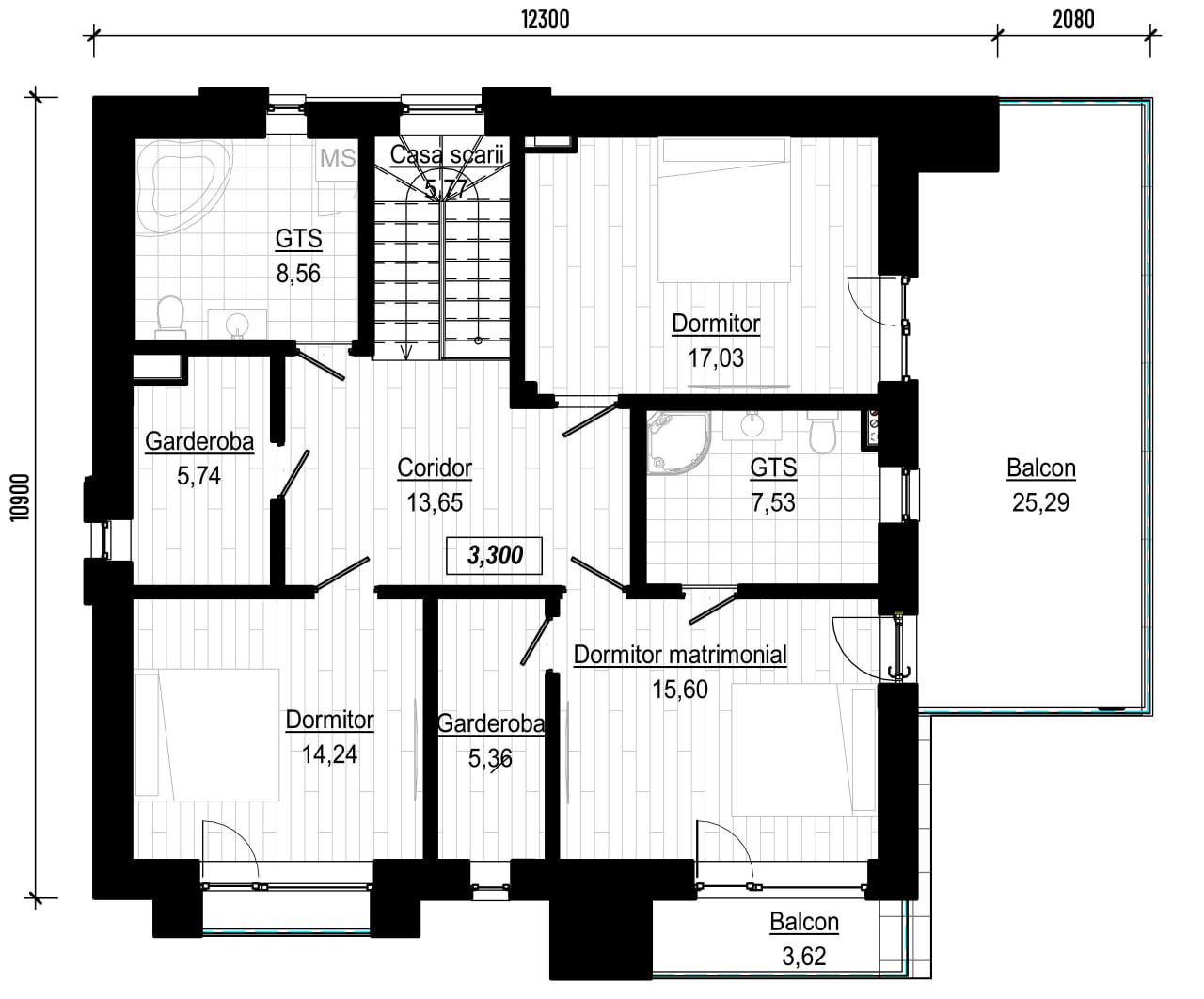 Casă de locuit individuală cu 3 niveluri/Subsol+Parter+Etaj/arhitectură/3D/inginer/renovare/proiecte foto 8