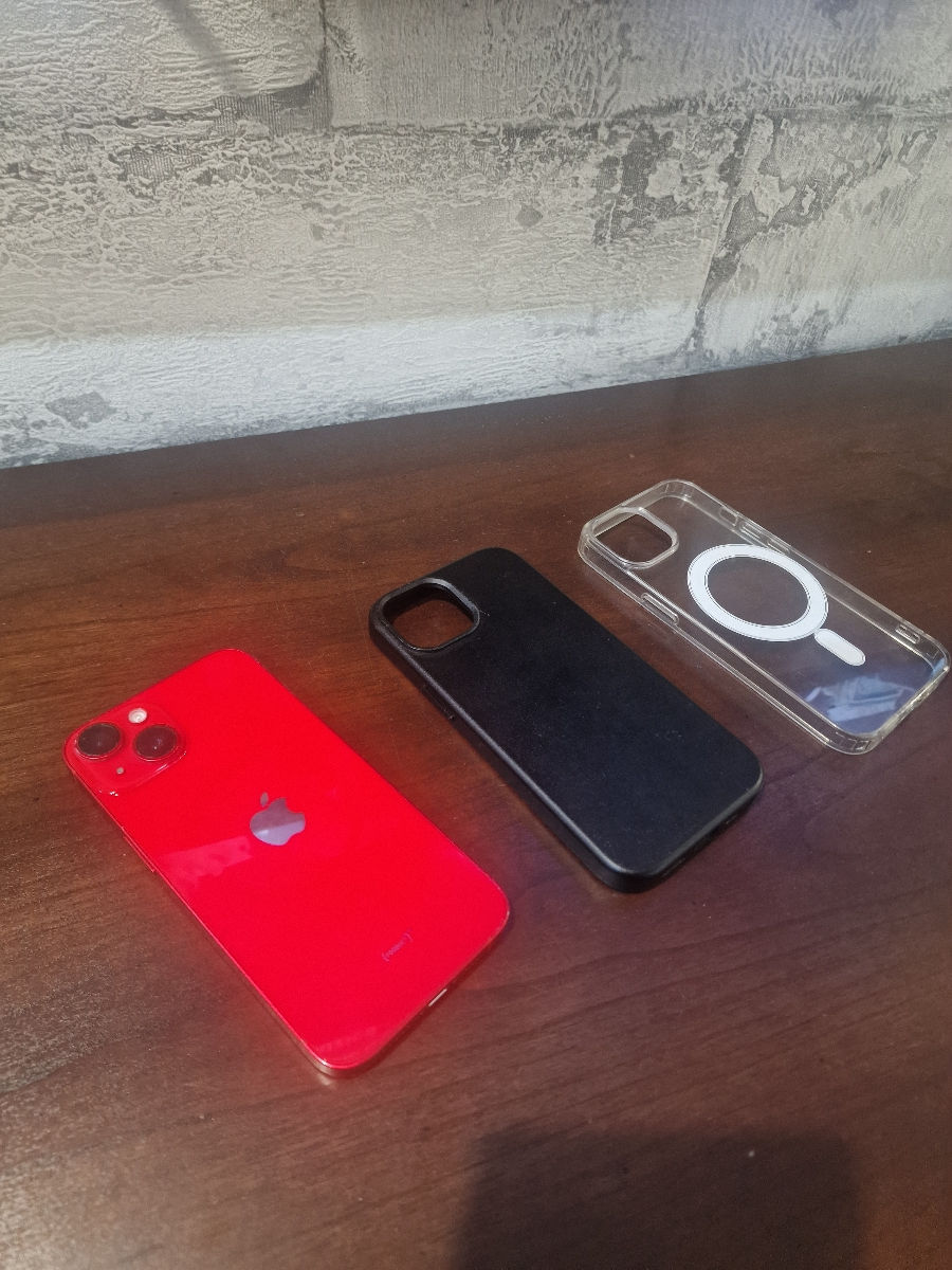 IPhone 14 Red  128 GB + cadou 3 huse foto 0