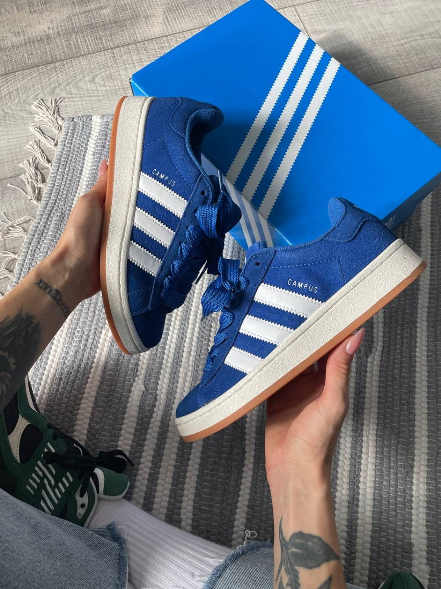 Adidas campus shop womens blue