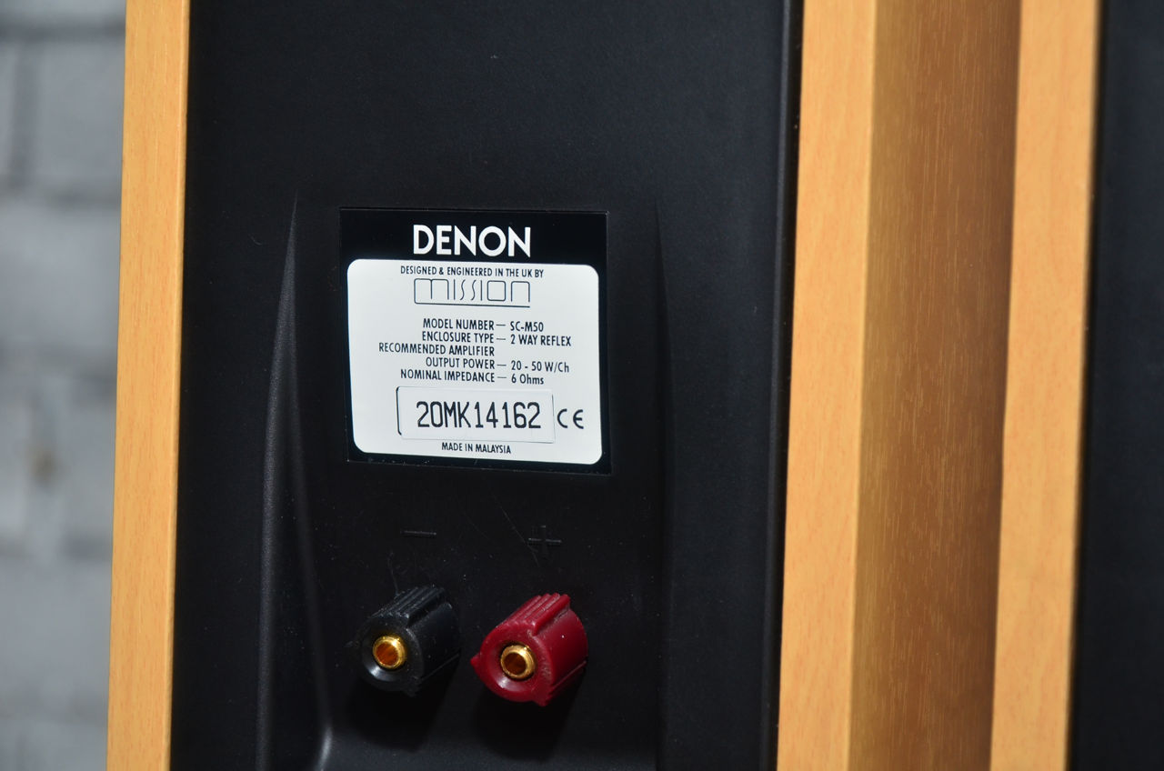 Tangent HTD-40 полочники сателиты / Denon Mission SC-M50 - из личной коллекции фото 10