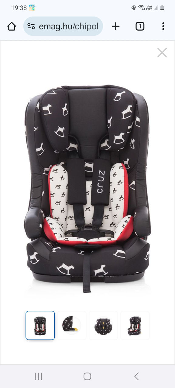 Scaun auto Chipolino Cruz Isofix ( folosit) фото 0