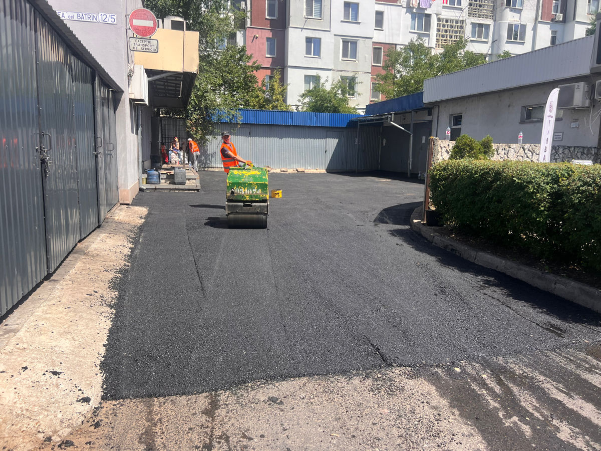 Amenajarea betonui asfaltic foto 8