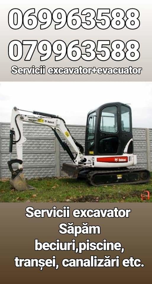 Bobcat, excavator, compactor, basculantă.(бобкат, екскаватор,каток, самосвал). foto 8