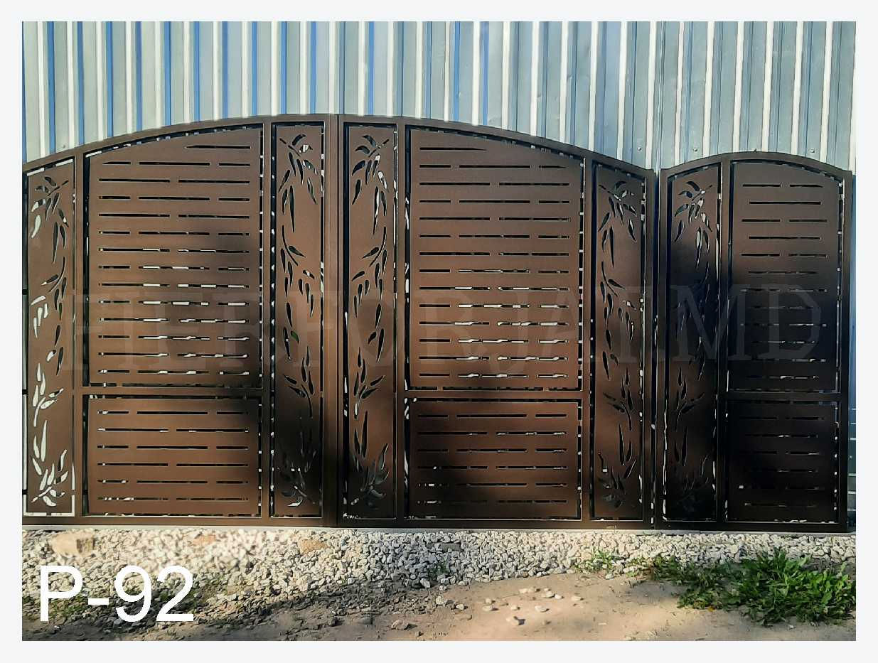Porti , garduri, balustrade, copertine, porti fier forjat foto 3